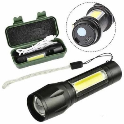 Led Lamba El Feneri Küçük Taşınabilir USB Şarjlı Acil Durum Lambası