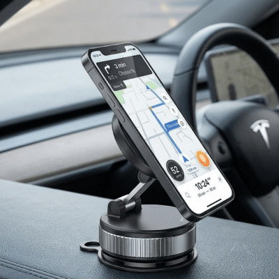 Manyetik Araç Telefon Tutucu 360° Döner Katlanabilir Telefon Standı