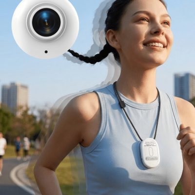 Manyetik Sabitlemeli 4K Spor Kamera Geniş Açı Lens ve Mobil Bağlantı Özellikli