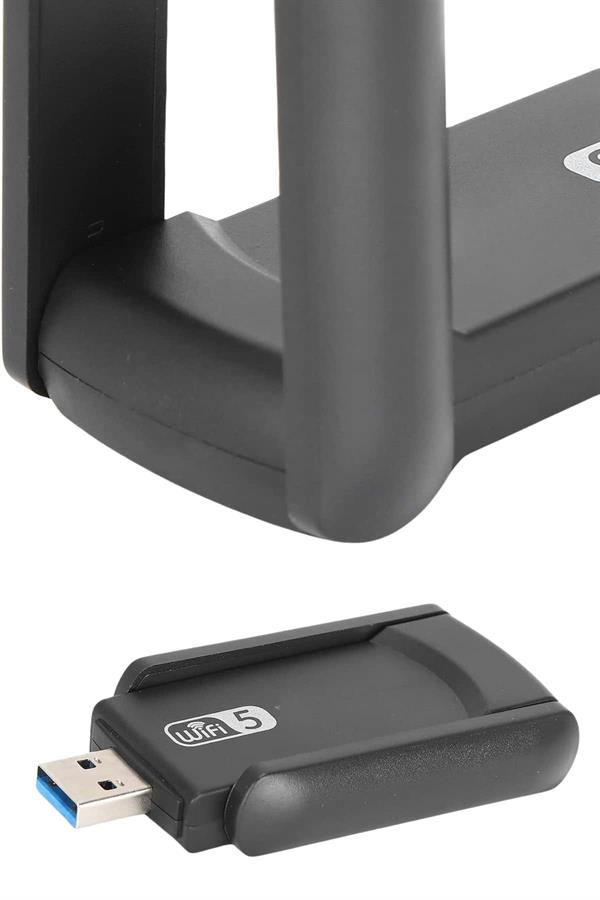 Mbps Wifi Alıcı Kablosuz Wifi Adaptörü Çift Band Çift Antenli Yeni Nesil