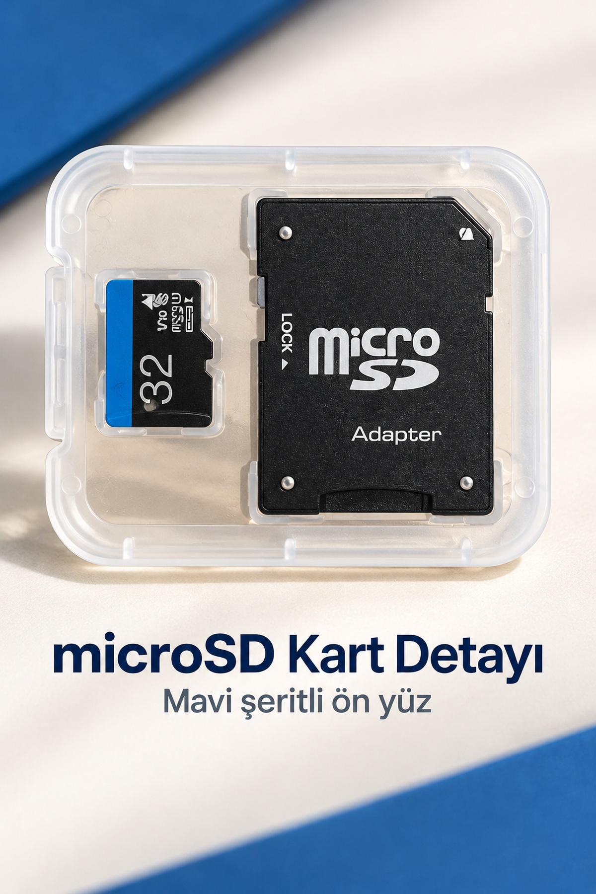MicroSD Hafıza Kartı ve Adaptör İkili Set 32 GB