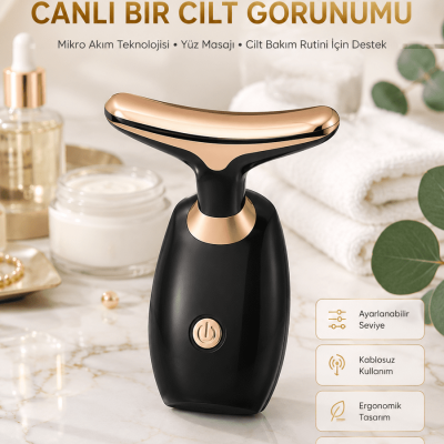 Mikro Akım Teknolojili, Taşınabilir Cilt Bakım Cihazı