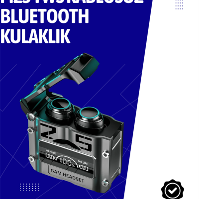 Mikrofonlu Kulaklık | Gürültü Engelleyici | 180 Saat Kullanım Süresi | LED Göstergeli