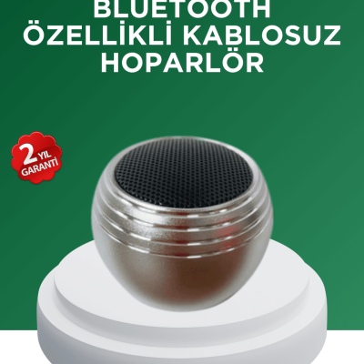 Mini Bluetooth Hoparlör TWS Özellikli Taşınabilir Güçlü Ses