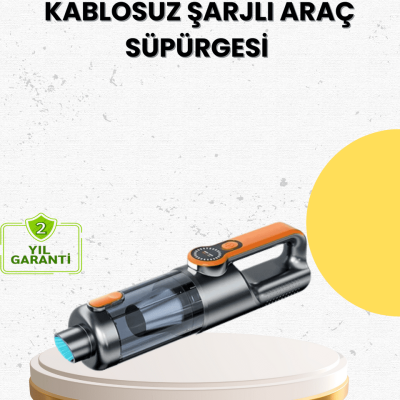 Mini El Süpürgesi Çok Başlıklı Kablosuz Vakum Güçlü Emiş Numaratör Hediyeli