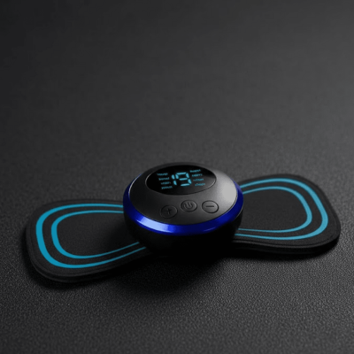 Mini EMS Masaj Cihazı Karın Kol Bacak İçin Elektronik Kas Uyarıcı