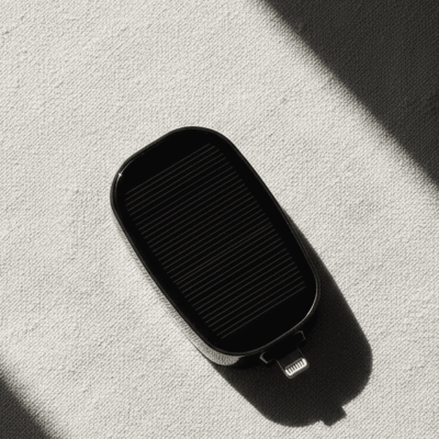 Mini Güneş Enerjili Powerbank Cep Tipi Acil Şarj Cihazı