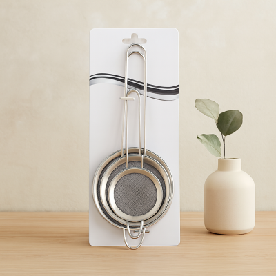 Mini Tel Süzgeç Metal Çerçeveli