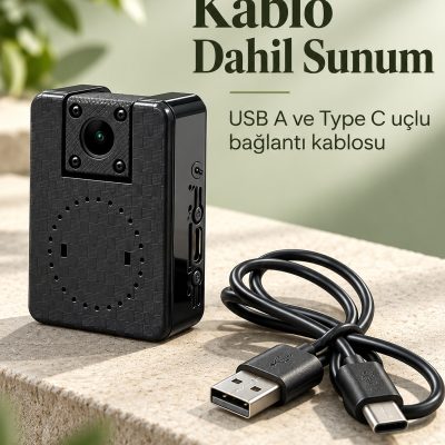 Mobil Uygulama Destekli WiFi Kamera Hareket Algılama Özellikli