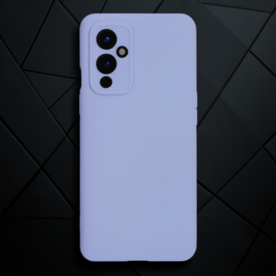 One Plus 9 Kılıf Nano İçi Kadife Silikon - Lila