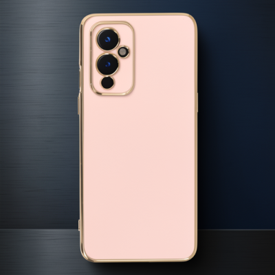 One Plus 9 Kılıf Volet Silikon - Pembe