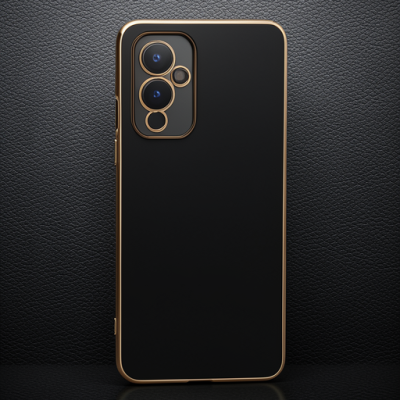 One Plus 9 Kılıf Volet Silikon - Siyah
