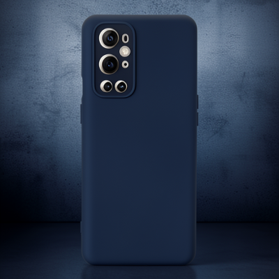 One Plus 9 Pro Kılıf Nano İçi Kadife Silikon - Lacivert