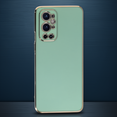 One Plus 9 Pro Kılıf Volet Silikon - Açık Yeşil