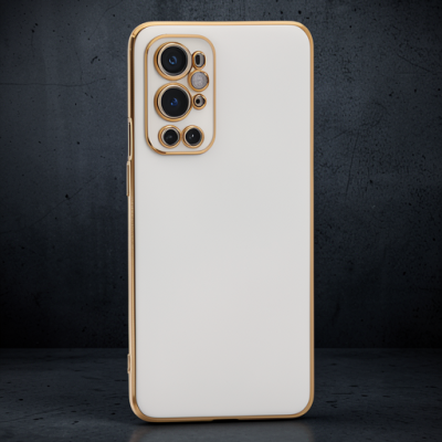 One Plus 9 Pro Kılıf Volet Silikon - Beyaz