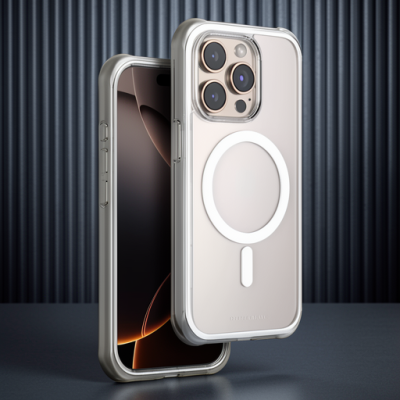 Onegif Apple İphone 15 Pro Max Hulk Magsafe Kapak - Beyaz