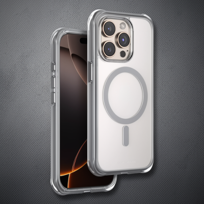 Onegif Apple İphone 15 Pro Max Hulk Magsafe Kapak - Titan Gri
