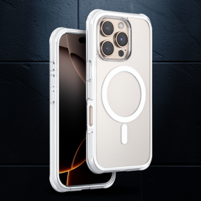 Onegif Apple İphone 16 Pro Hulk Magsafe Kapak - Beyaz