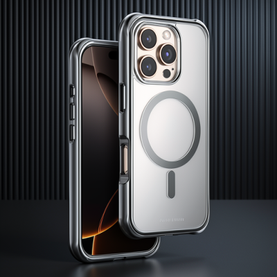 Onegif Apple İphone 16 Pro Max Hulk Magsafe Kapak - Siyah