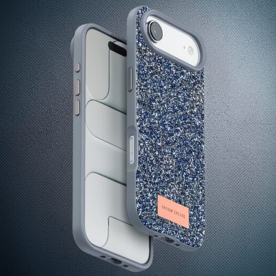 Onegif Apple İphone 17 Air Bright Simli Kapak - Gümüş