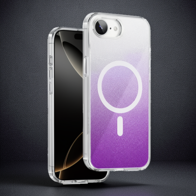 Onegif Apple İphone 17e Sora Simli Magsafe Kapak - Mor