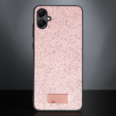 Onegif Samsung Galaxy A05 Bright Simli Kapak - Pembe