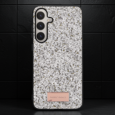 Onegif Samsung Galaxy A05s Bright Simli Kapak - Gümüş