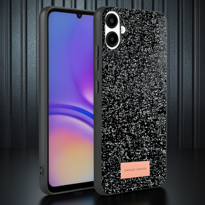 Onegif Samsung Galaxy A07 4g Bright Simli Kapak - Siyah