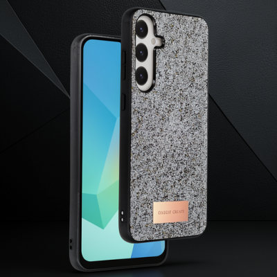 Onegif Samsung Galaxy A16 5g Bright Simli Kapak - Gümüş