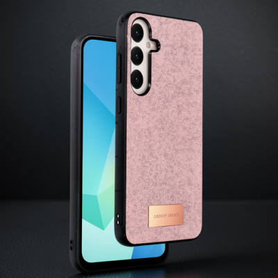 Onegif Samsung Galaxy A16 5g Bright Simli Kapak - Pembe