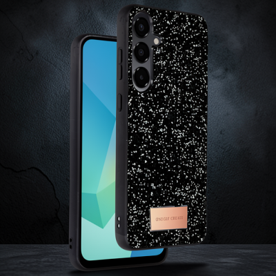 Onegif Samsung Galaxy A16 5g Bright Simli Kapak - Siyah