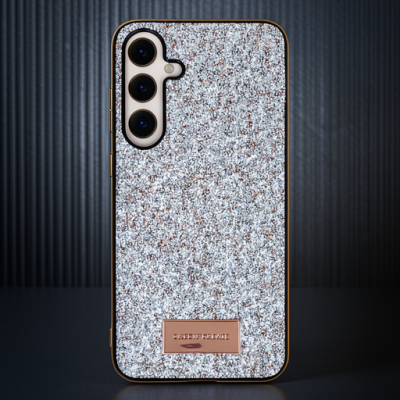 Onegif Samsung Galaxy A25 5g Bright Simli Kapak - Gold