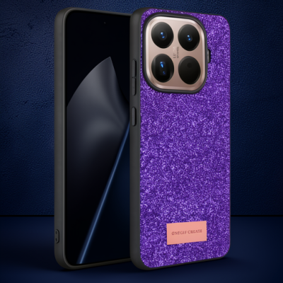Onegif Xiaomi Mi 15t Pro Bright Simli Kapak - Derin Mor