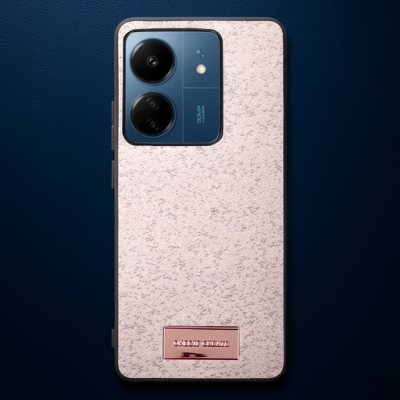Onegif Xiaomi Redmi 13c Bright Simli Kapak - Pembe