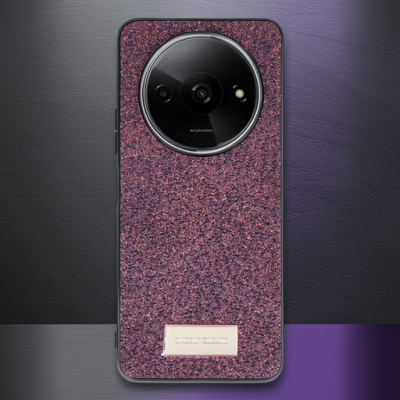 Onegif Xiaomi Redmi A3 4g Bright Simli Kapak - Derin Mor