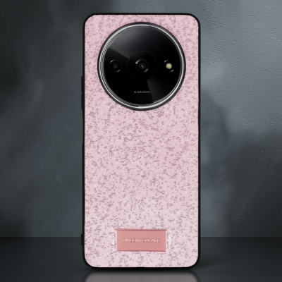 Onegif Xiaomi Redmi A3 4g Bright Simli Kapak - Pembe