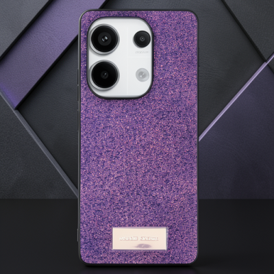 Onegif Xiaomi Redmi Note 13 Pro 4g Bright Simli Kapak - Derin Mor