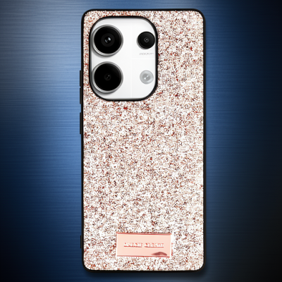 Onegif Xiaomi Redmi Note 13 Pro 4g Bright Simli Kapak - Gold