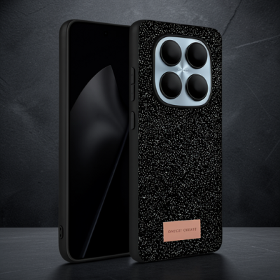 Onegif Xiaomi Redmi Note 15 4g Bright Simli Kapak - Siyah