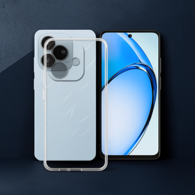 Oppo A3 Kılıf Lüx Şeffaf Silikon