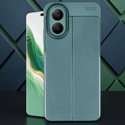 Oppo A38 Kılıf Auto Focus Kapak - Koyu Yeşil