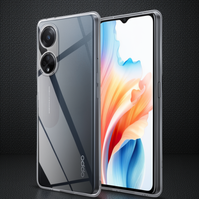 Oppo A38 Kılıf Lüx Şeffaf Silikon