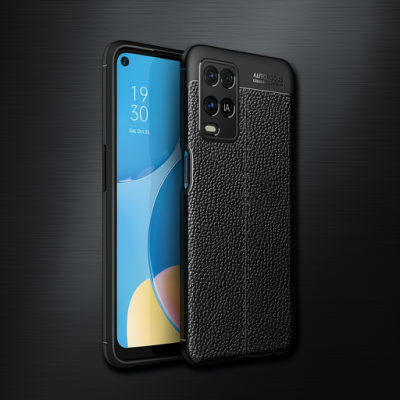 Oppo A54 4g Kılıf Auto Focus Kapak - Siyah