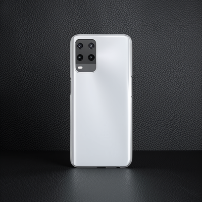 Oppo A54 4g Kılıf Deluxe 2mm Şeffaf Silikon - Şeffaf