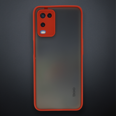 Oppo A54 4g Kılıf Montreal Silikon Kapak - Kırmızı