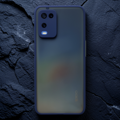 Oppo A54 4g Kılıf Montreal Silikon Kapak - Lacivert