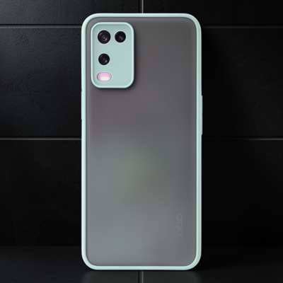 Oppo A54 4g Kılıf Montreal Silikon Kapak - Turkuaz