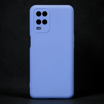 Oppo A54 4g Kılıf Nano İçi Kadife Silikon - Lila