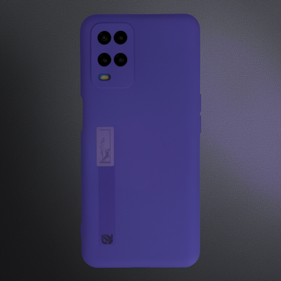 Oppo A54 4g Kılıf Nano İçi Kadife Silikon - Mor