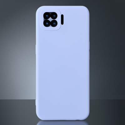 Oppo A73 Kılıf Nano İçi Kadife Silikon - Lila